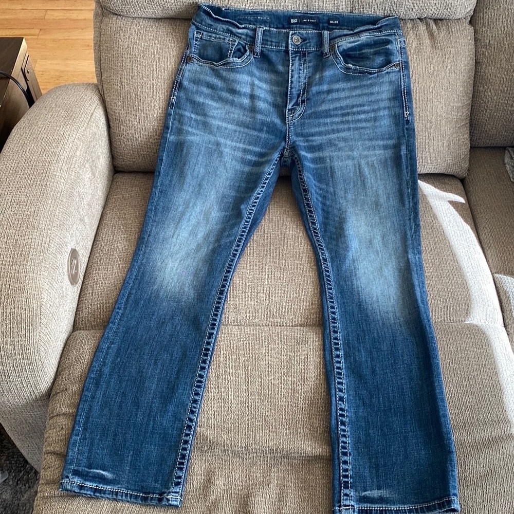 Men’s BKE Jake Straight Buckle Jeans
